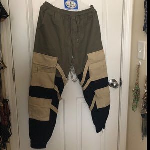 FashionNova Cargo utility pants